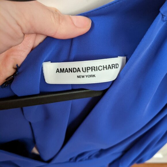 Amanda Uprichard women's blue dress in size small - Picture 12 of 12